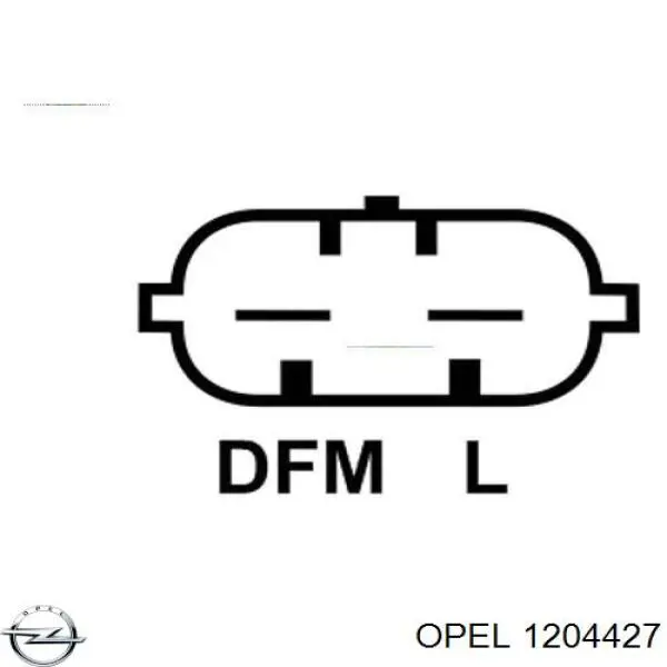 Купить 1204427 Opel Генератор