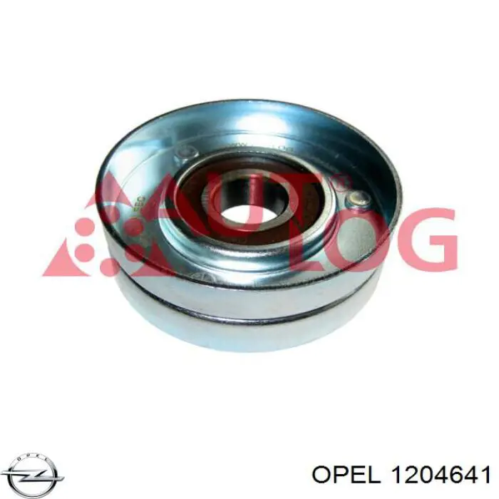 1204641 Opel Натяжитель клинового ремня
