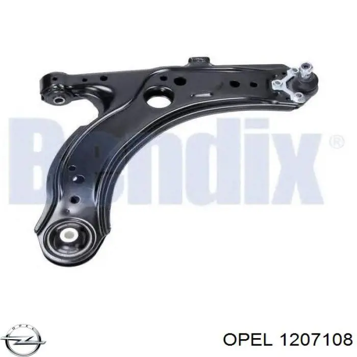 1207108 Opel mecanismo de acionamento de vidro da porta dianteira direita