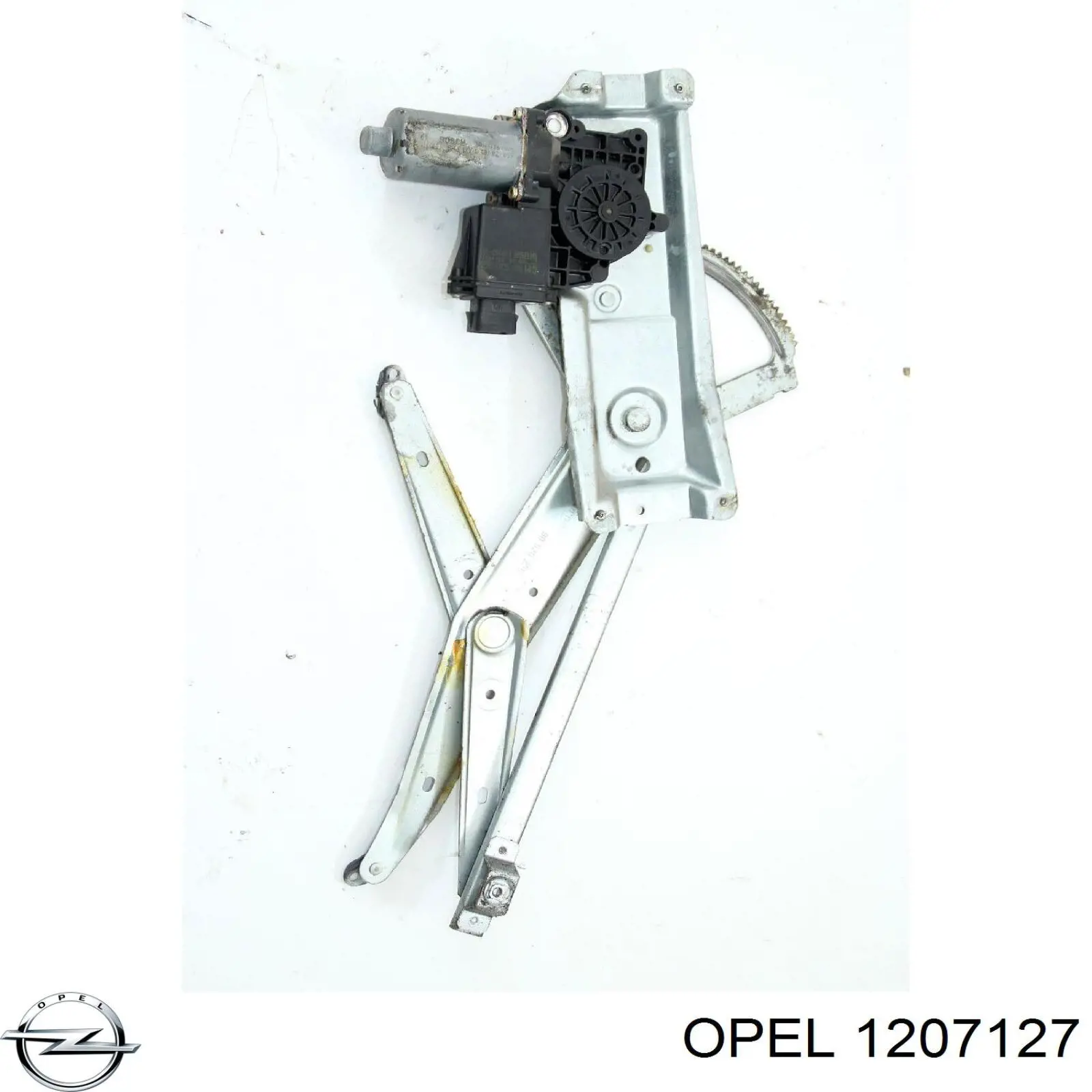 1207127 Opel мотор стеклоподъемника двери передней правой