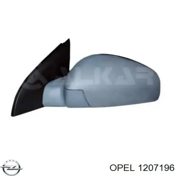 1207196 Opel мотор привода линзы зеркала заднего вида