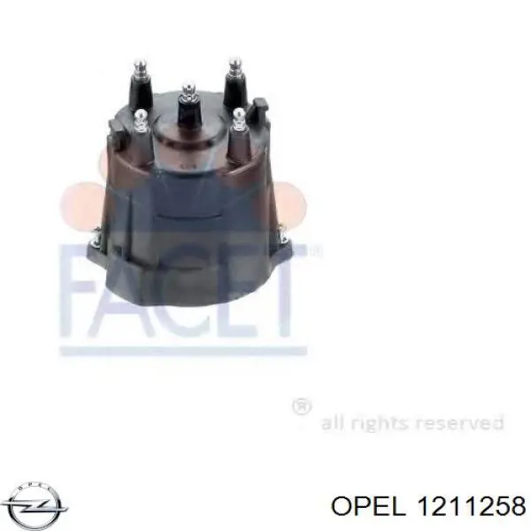 1211258 Opel крышка распределителя зажигания (трамблера)