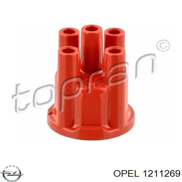 1211269 Opel крышка распределителя зажигания (трамблера)