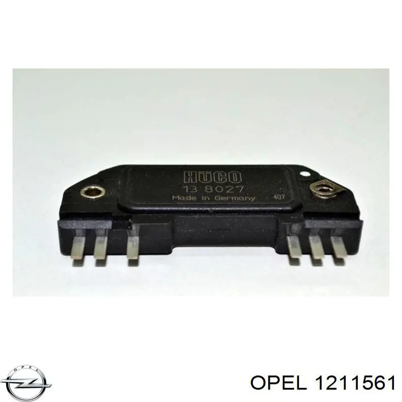 1211561 Opel модуль зажигания (коммутатор)