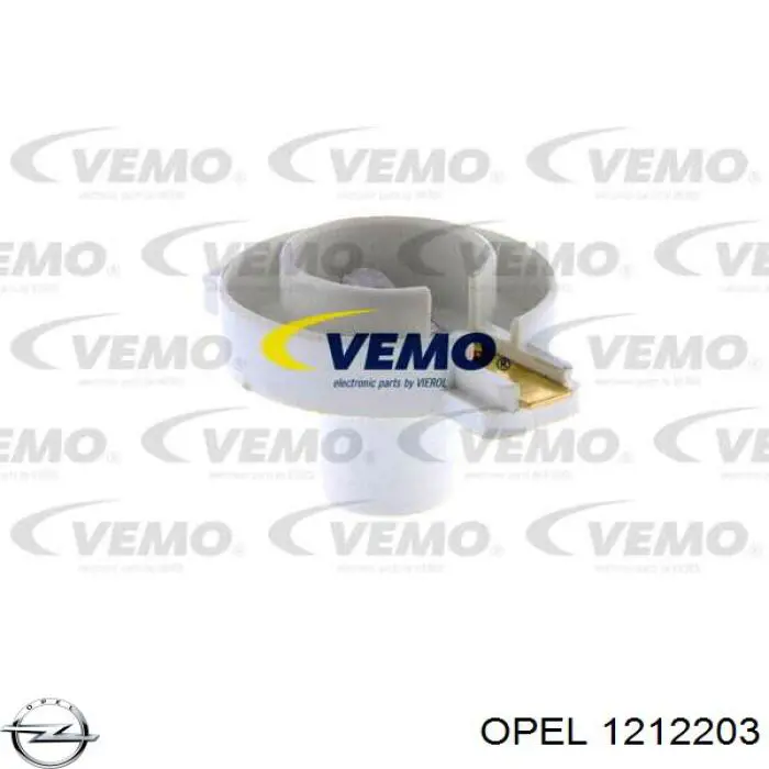 Бегунок распределителя зажигания 1212203 Opel