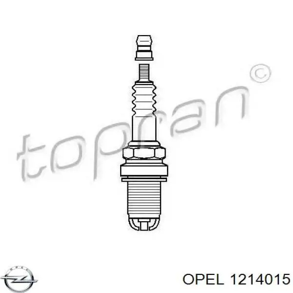 Свеча зажигания Opel 1214015 цена, от 4.27 USD