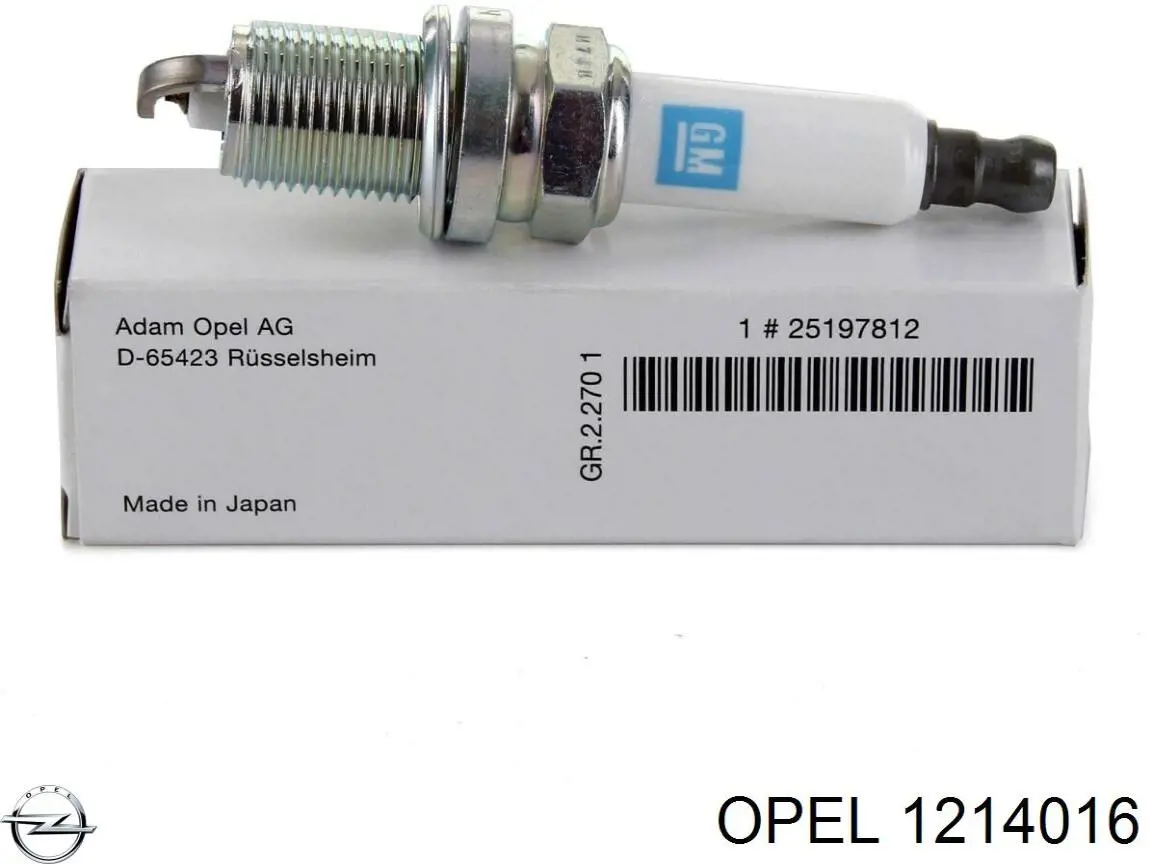 Свеча Opel 1214016