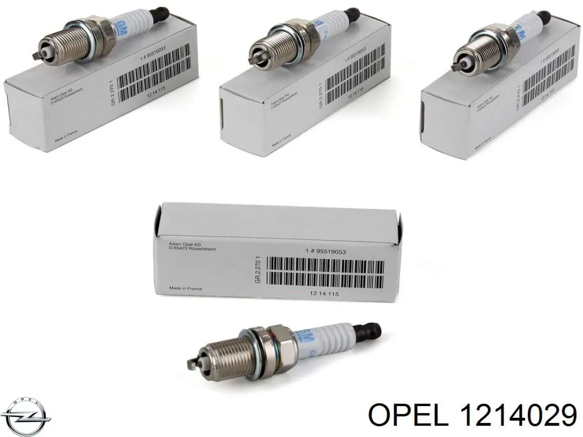 Свеча зажигания Opel 1214029 цена, от 12.40 USD