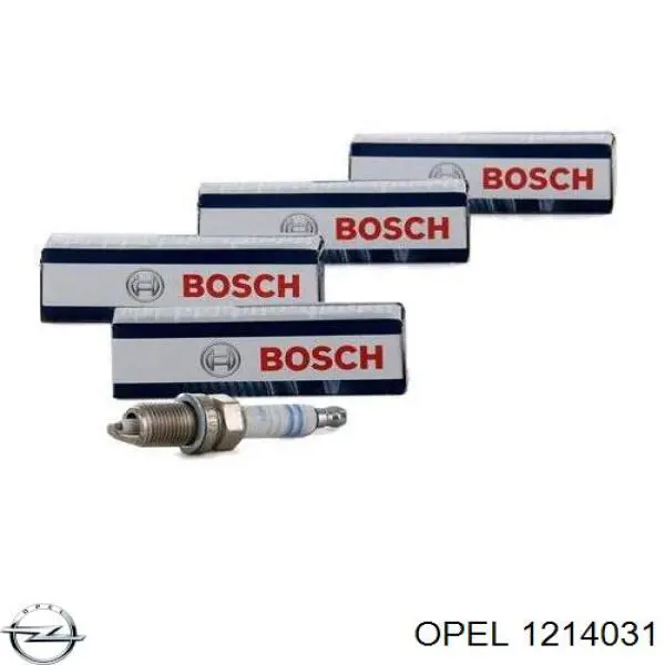 Свеча зажигания Opel 1214031 цена, от 3.38 USD