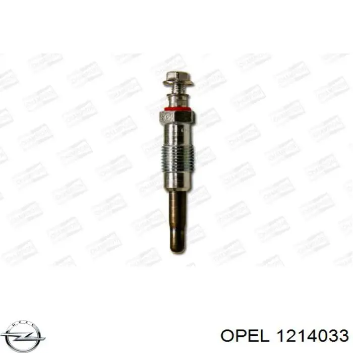 Свечи накала 1214033 Opel