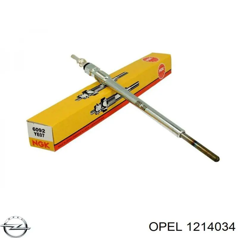 Купить 1214034 Opel Свечи накала