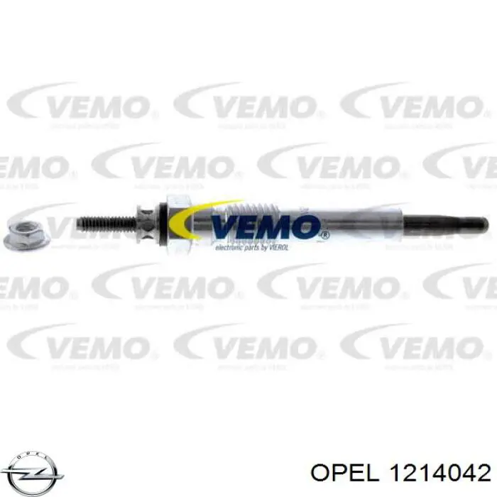Свечи накала Opel 1214042 цена, от 6.14 USD