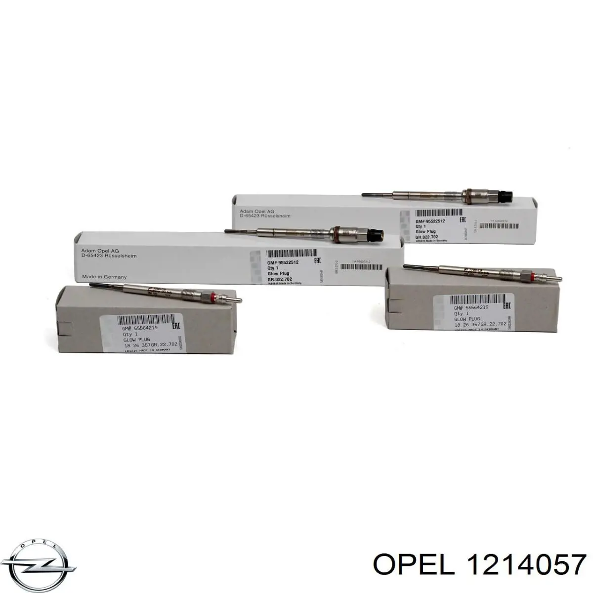 Свечи накала Opel 1214057 цена, от 133.14 USD