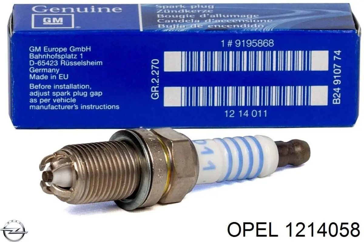 Купить 1214058 Opel Свечи автомобильные