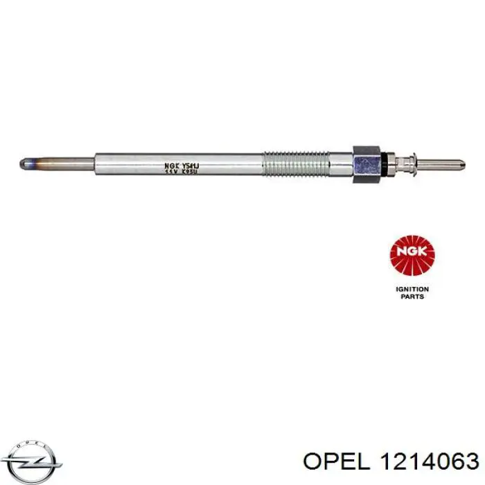 Свечи накала Opel 1214063 цена, от 6.65 USD