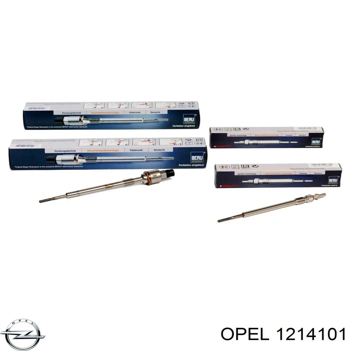 1214101 Opel Свечи накаливания