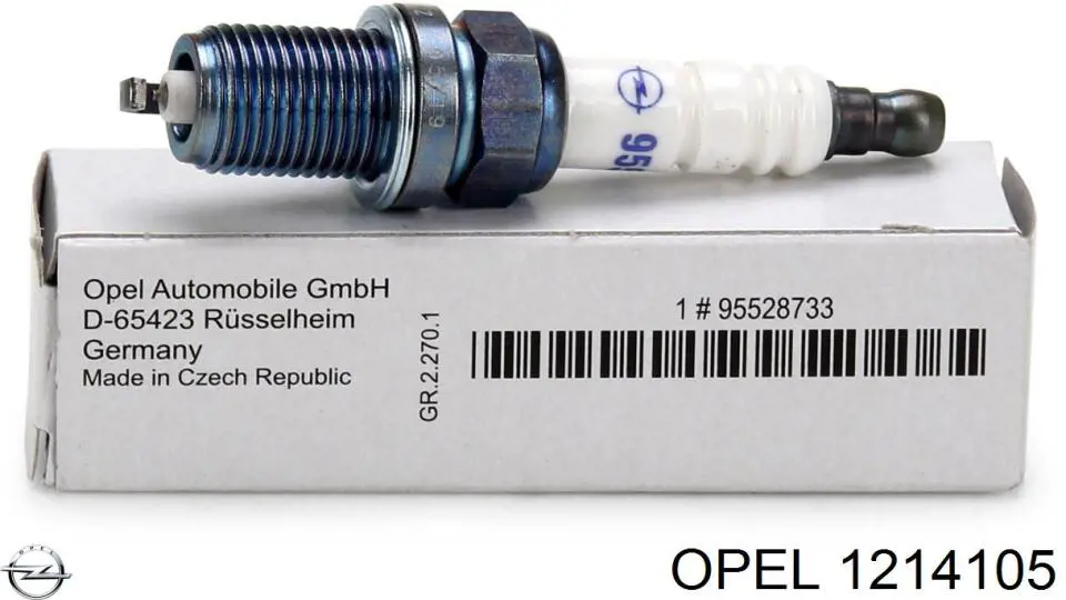 Свеча зажигания Opel 1214105 цена, от 14.25 USD