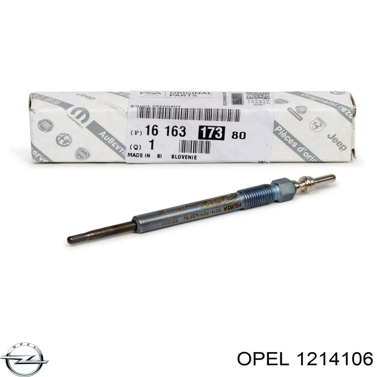 Свечи накала Opel 1214106 цена, от 11.66 USD