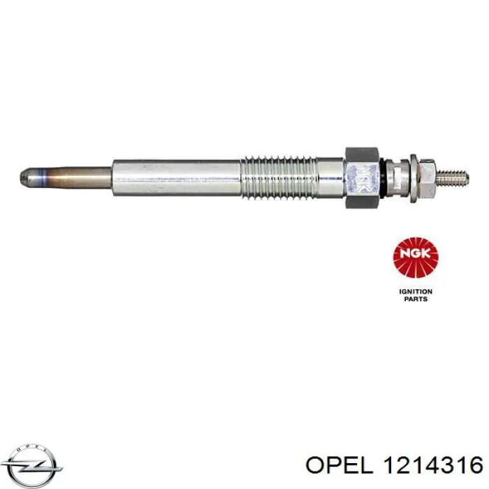 Купить 1214316 Opel Свечи накала