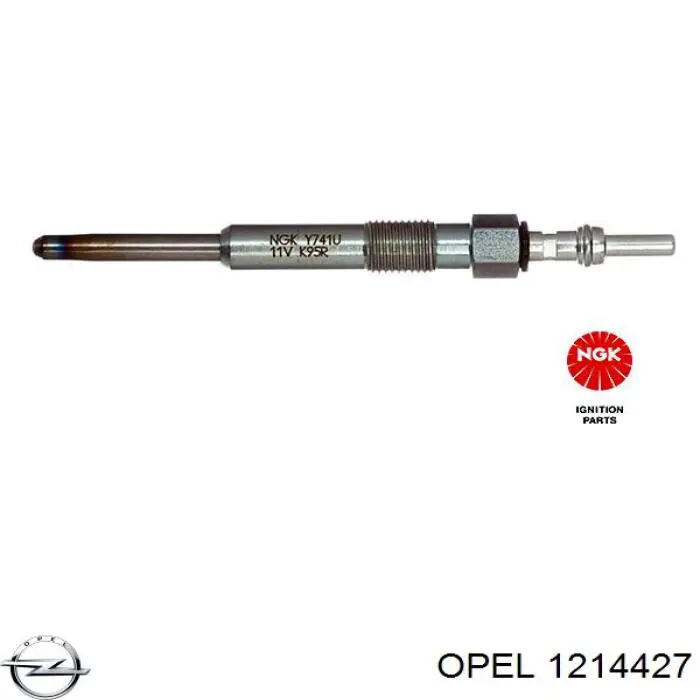 Свечи накала Opel 1214427 цена, от 9.02 USD
