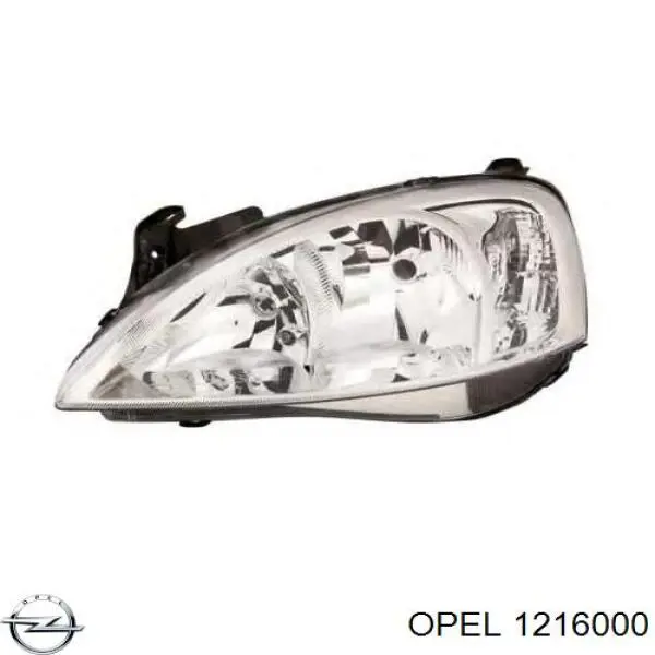 Фара левая Opel 1216000 цена, от 52.62 USD