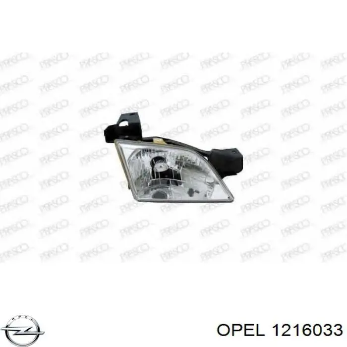 Фара левая Opel 1216033 цена, от 18.62 USD