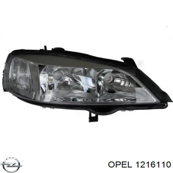 1216110 Opel фара левая