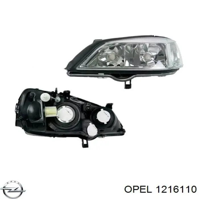 Купить 1216110 Opel Фара левая передняя
