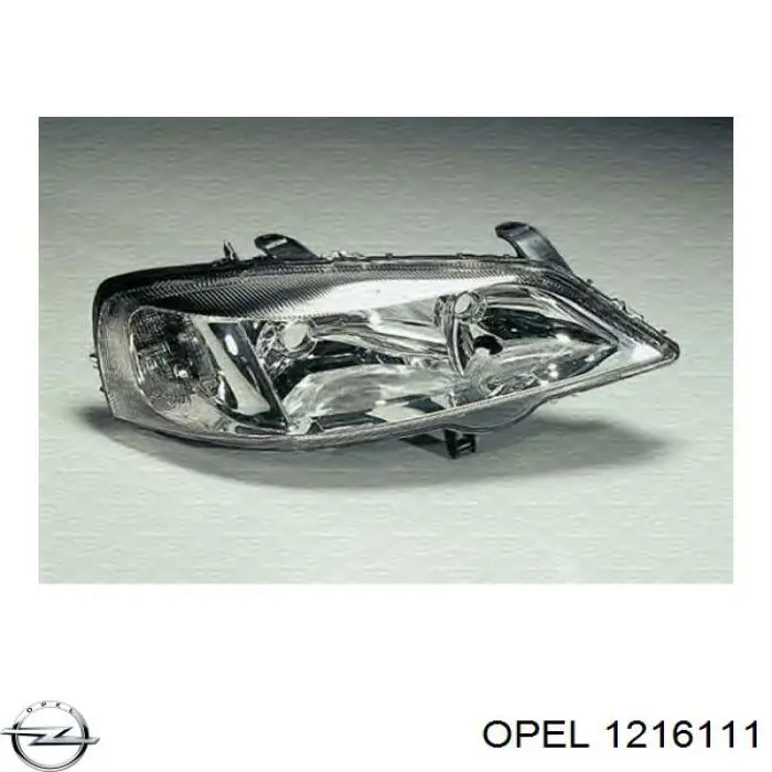 Правая блок фара Opel 1216111 цена, от 45.04 USD