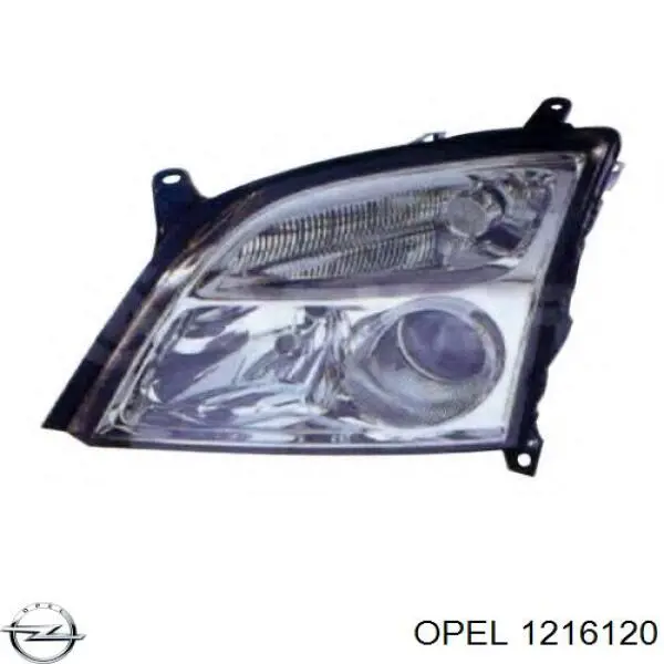 Правая блок фара Opel 1216120 цена, от 91.45 USD