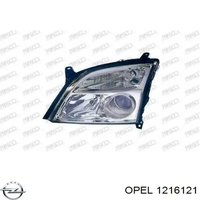 Фара левая Opel 1216121 цена, от 87.29 USD