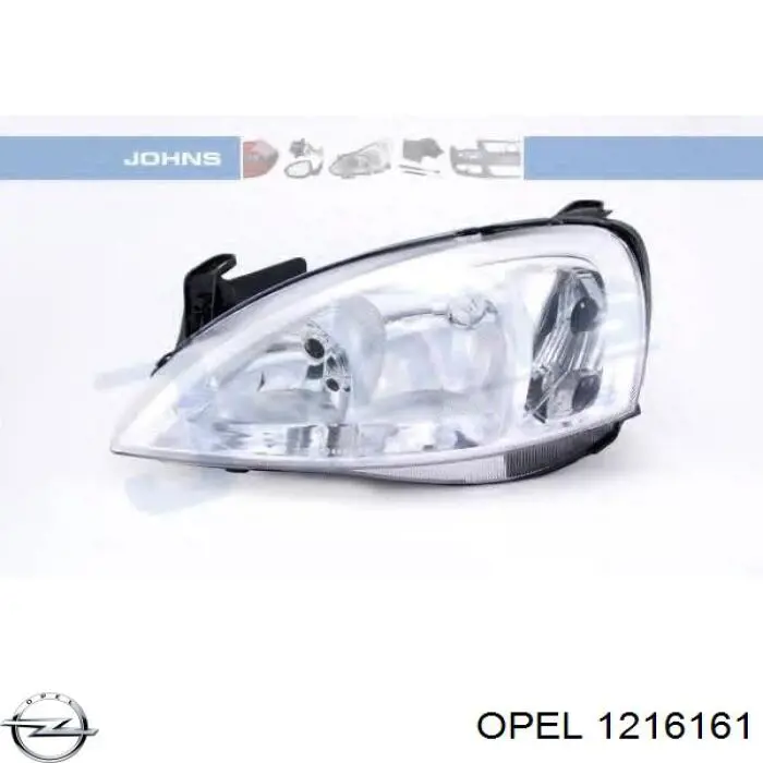 1216161 Opel фара левая