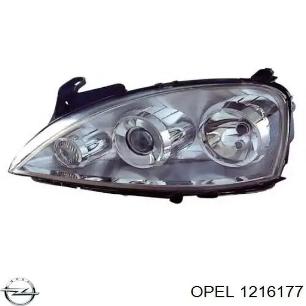 Купить 1216177 Opel Фара левая передняя