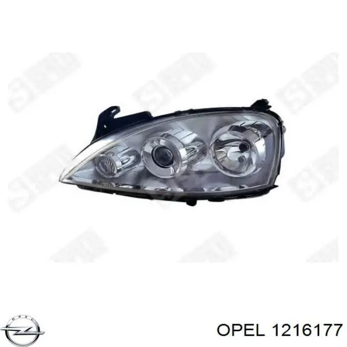 Фары Opel 1216293