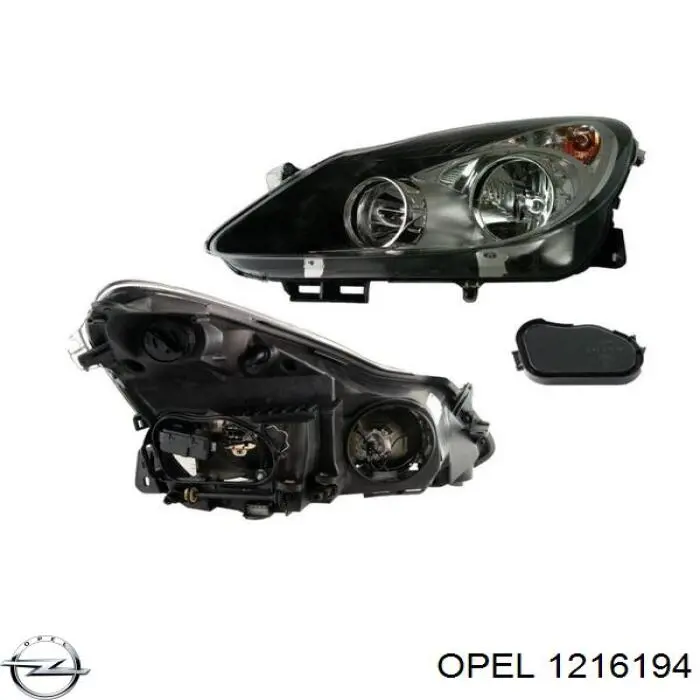1216194 Opel фара левая