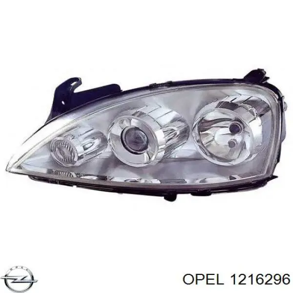 1216296 Opel Фара передняя правая