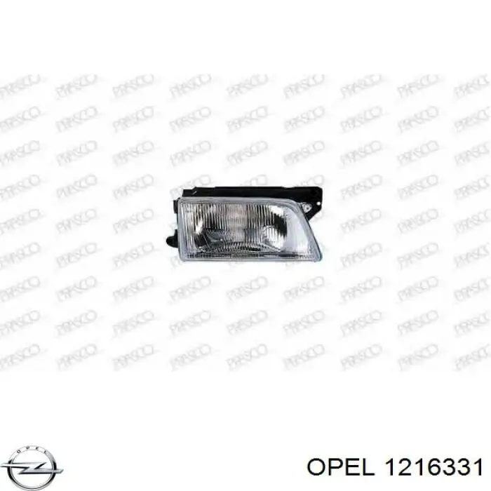 1216331 Opel фара правая