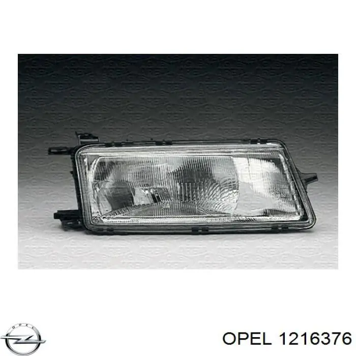 1216376 Opel фара левая