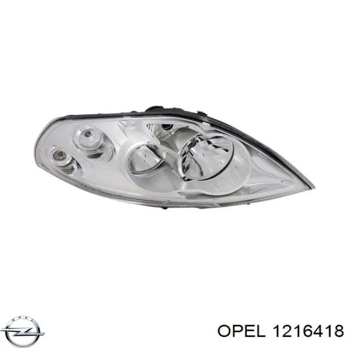 Фара правая 1216418 Opel