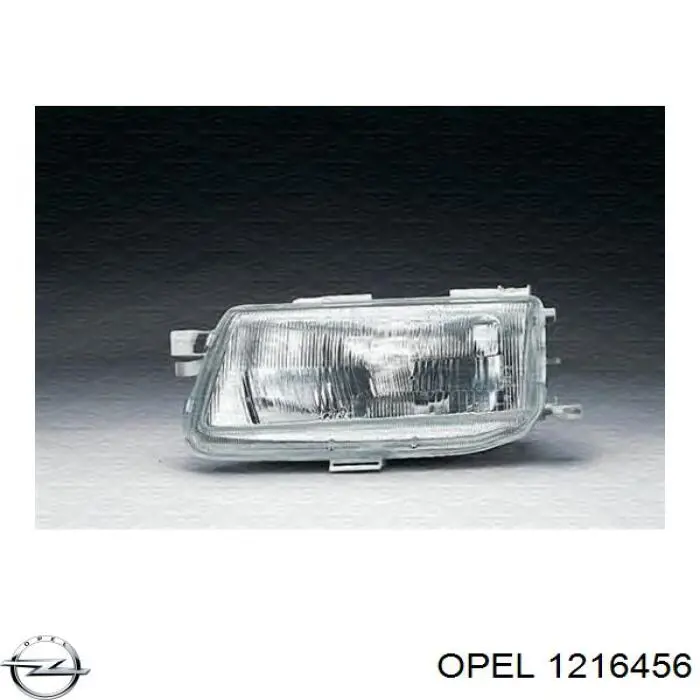 1216456 Opel фара правая