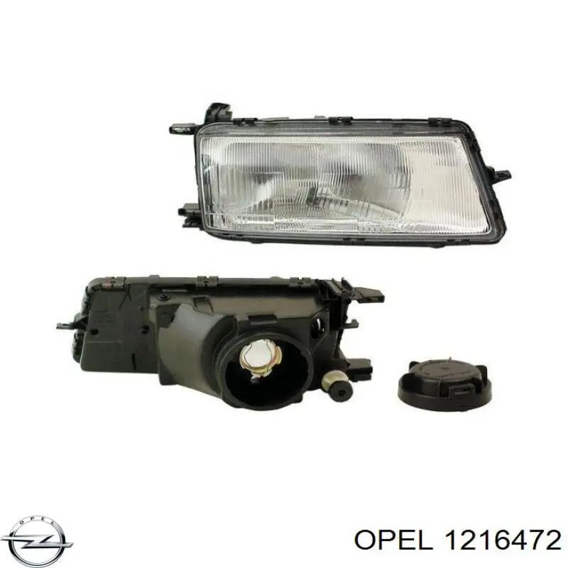 Правая блок фара Opel 1216472 цена, от 50.50 USD