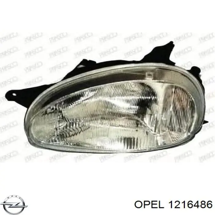 Фара левая Opel 1216486 цена, от 28.89 USD