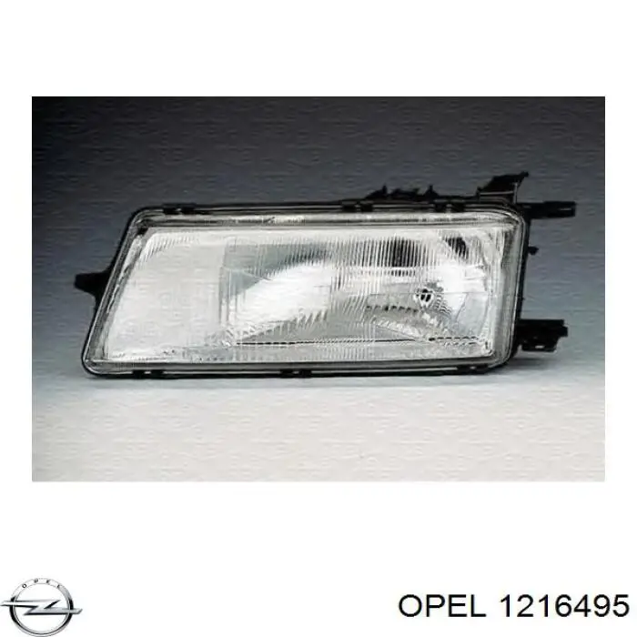 1216495 Opel фара левая