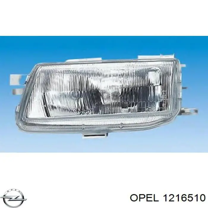 Фара правая 1216510 Opel