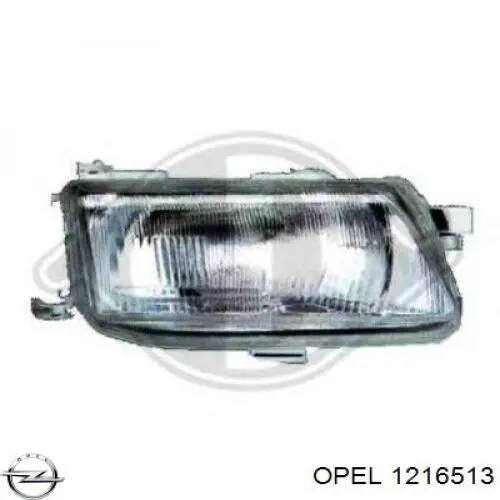 Левая фара 90511099 Opel
