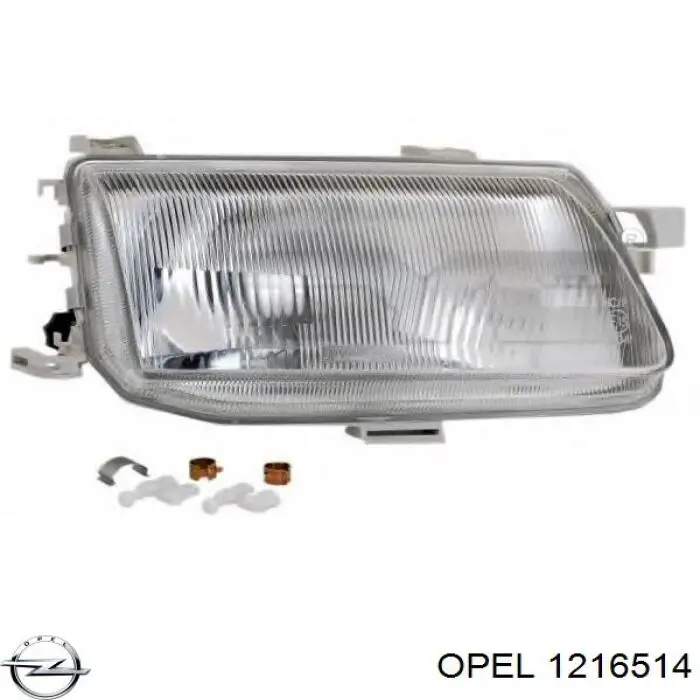 Фара правая Opel 1216514