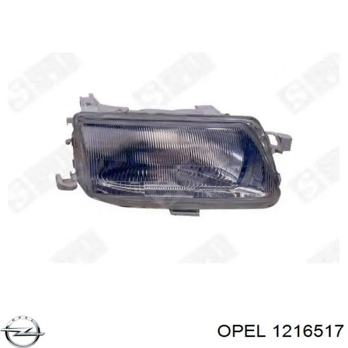 1216517 Opel фара левая
