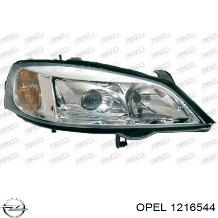 Правая блок фара Opel 1216544 цена, от 136.96 USD