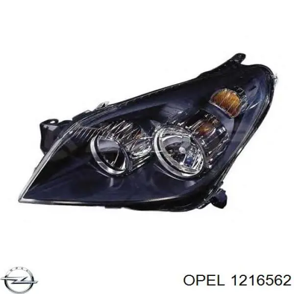 Правая блок фара Opel 1216562 цена, от 98.17 USD