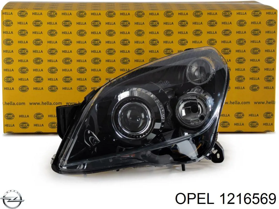 1216569 Opel фара левая